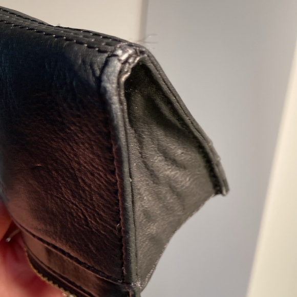 Margot New York leather Betty zip card wallet black - Picture 15 of 16